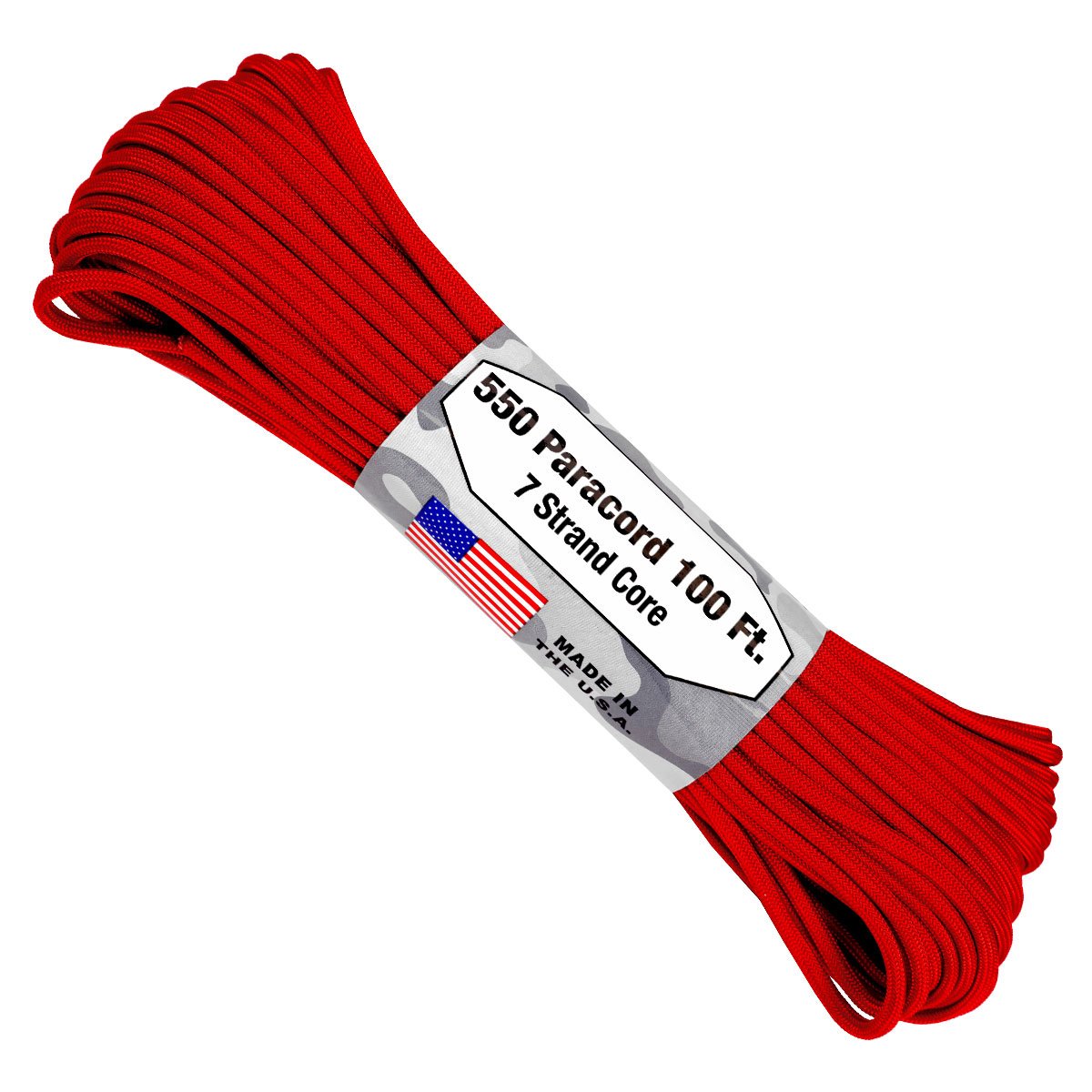 Паракорд CORD 4 мм red (по 1 метру)