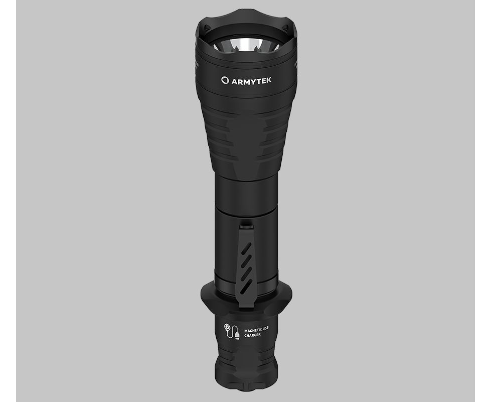 Фонарь тактический Armytek Predator Pro Magnet USB Холодный