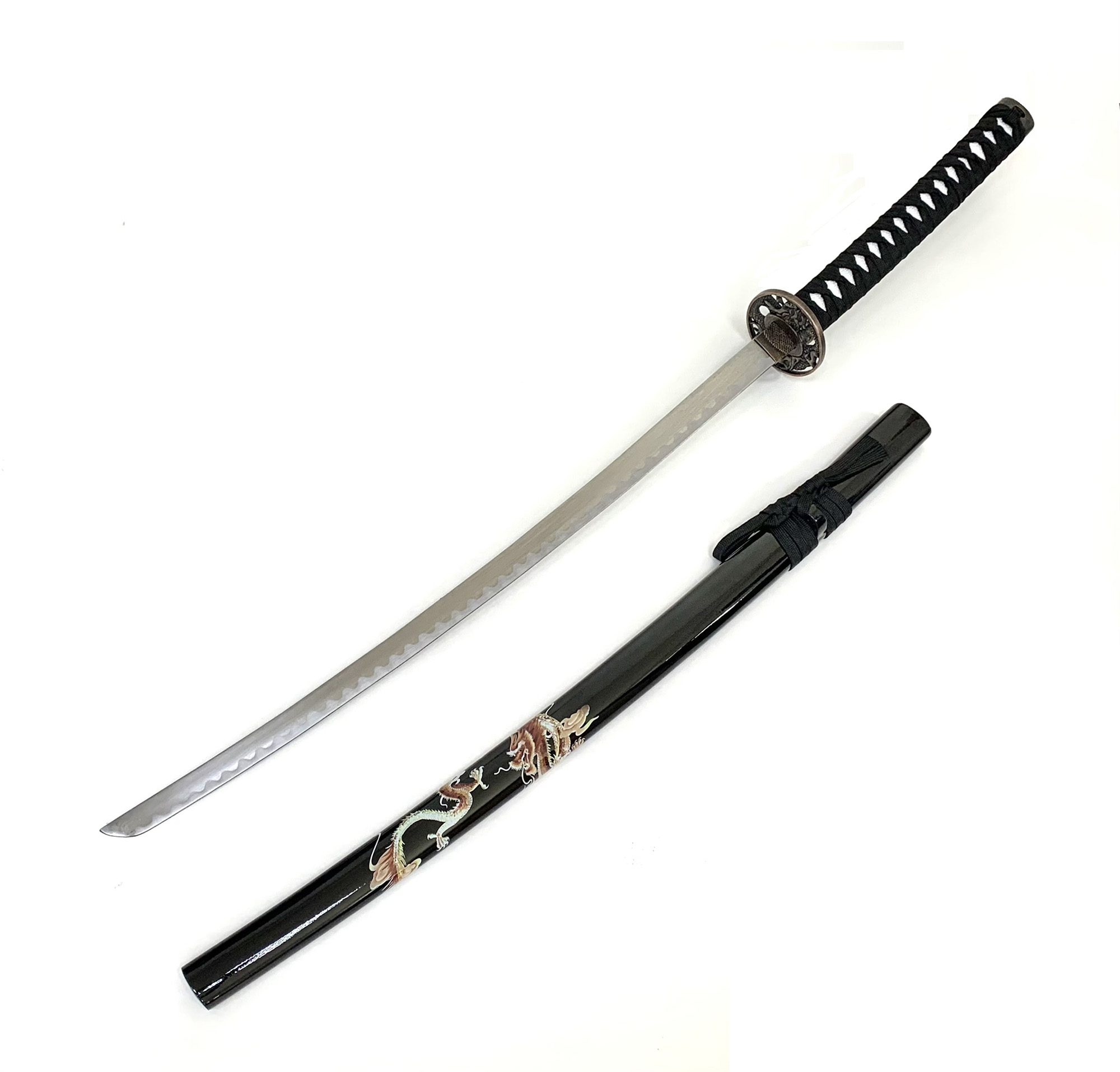 Катана сувенирная "Летящий дракон", черный