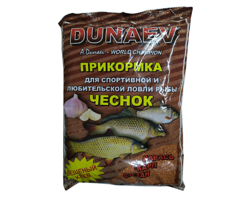 Прикормка "DUNAEV КЛАССИКА" 0,9 кг Универсальная Чеснок