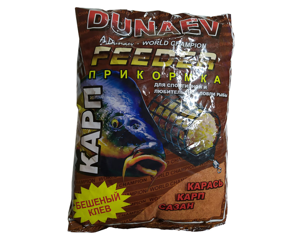 Прикормка "DUNAEV КЛАССИКА" 0,9 кг Фидер Карп