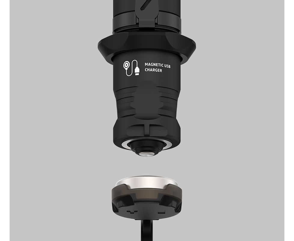 Фонарь тактический Armytek Dobermann Pro Magnet USB Холодный