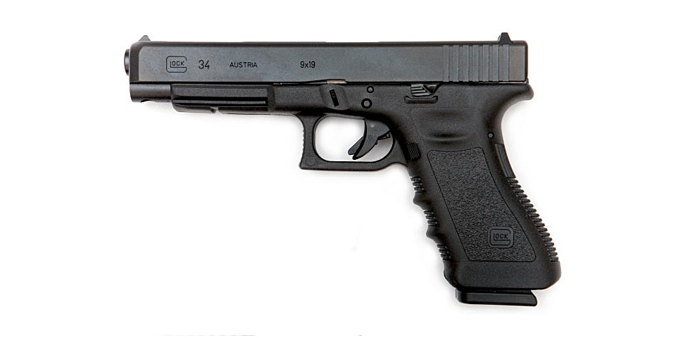 Пистолет пневм. WE GLOCK-34 (WE-G008A-BK) gen3, металл, слайд