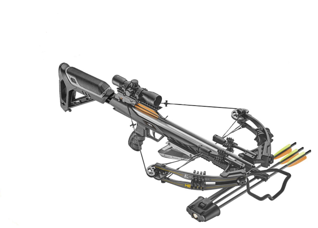 Арбалет блочный Ek HEX-400 черный (c комплектацией)