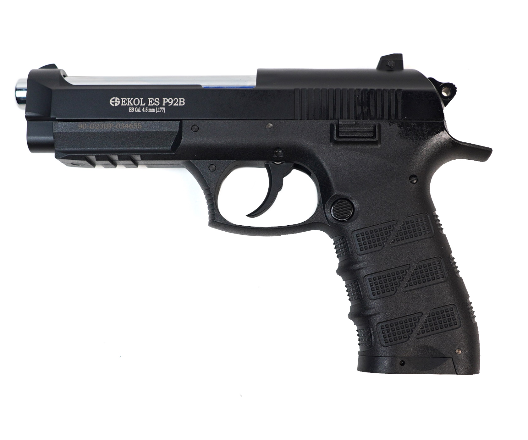 Пневм. пистолет Ekol ES P92 B Blowback Black, металл кал. 4,5 мм, 3 Дж
