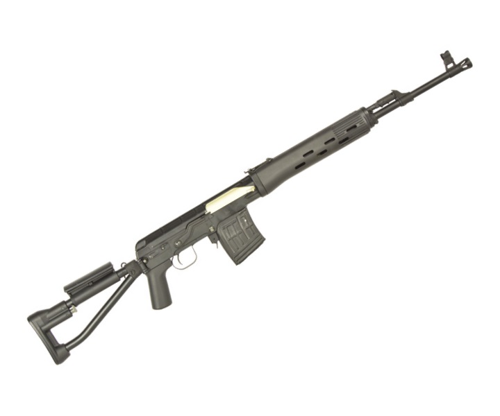 А_Винтовка пневм. CYMA SVD-S (CM057S) AEG, металл, пластик