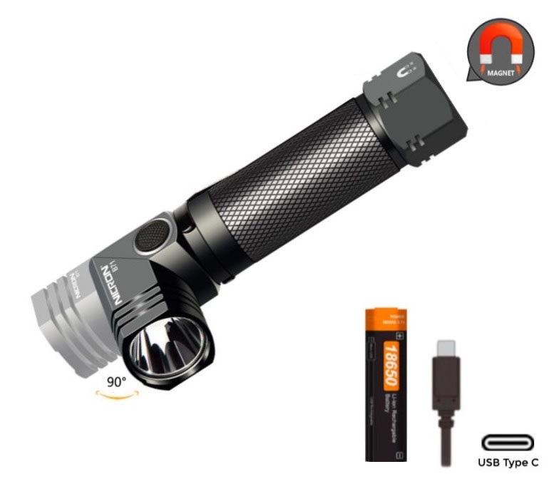Фонарь ручной поворотный Nicron B71