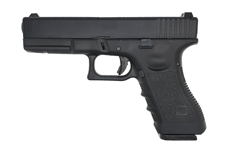 Пистолет пневм. WE GLOCK-19 (WE-G003A-BK/GP619A) gen3, GreenGas