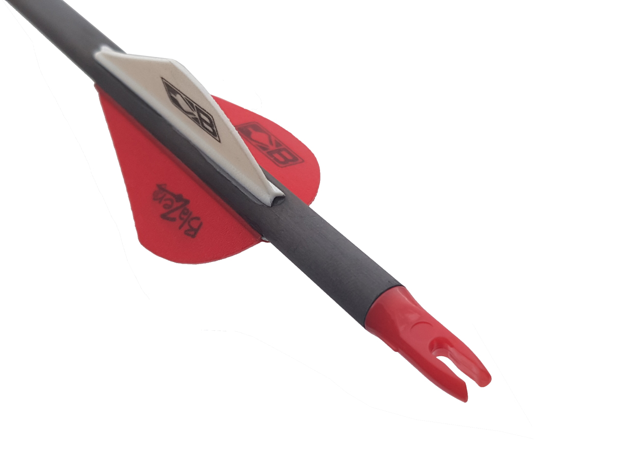 Стрела лучная карбоновая Centershot Radical 350 оперение Blazer 2"
