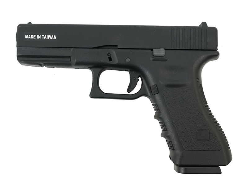 Пистолет пневм. KJW Glock G17 (KP-17.GAS) Gas, черный