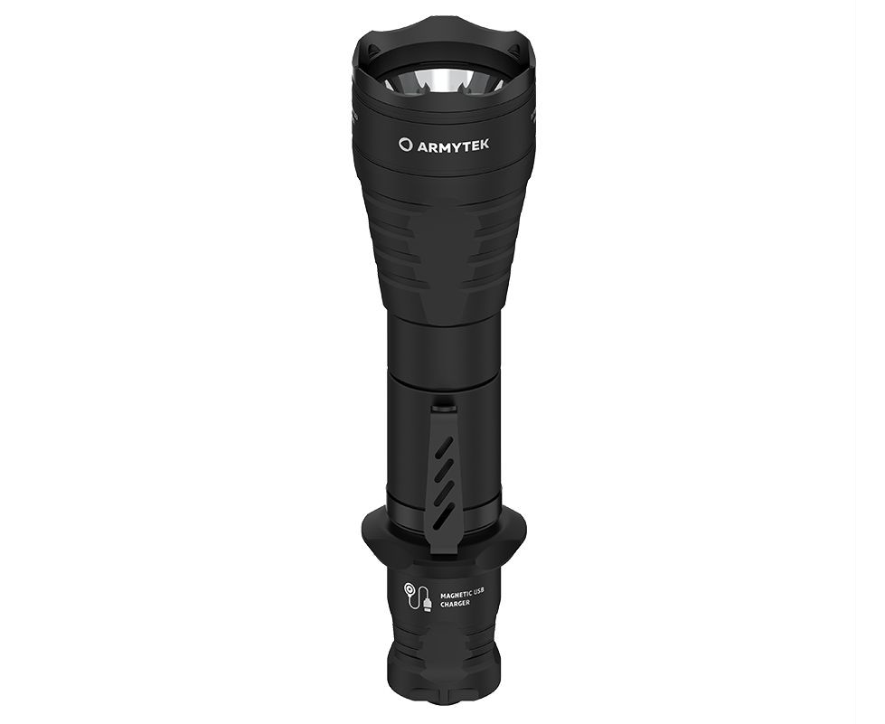 А_Фонарь тактический Armytek Predator Pro Magnet USB Теплый