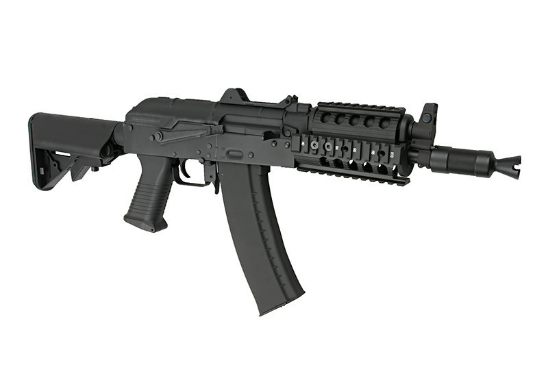 Автомат пневм. CYMA RKC-74У (CM040H) металл, черный пластик, RIS, выдвижной приклад