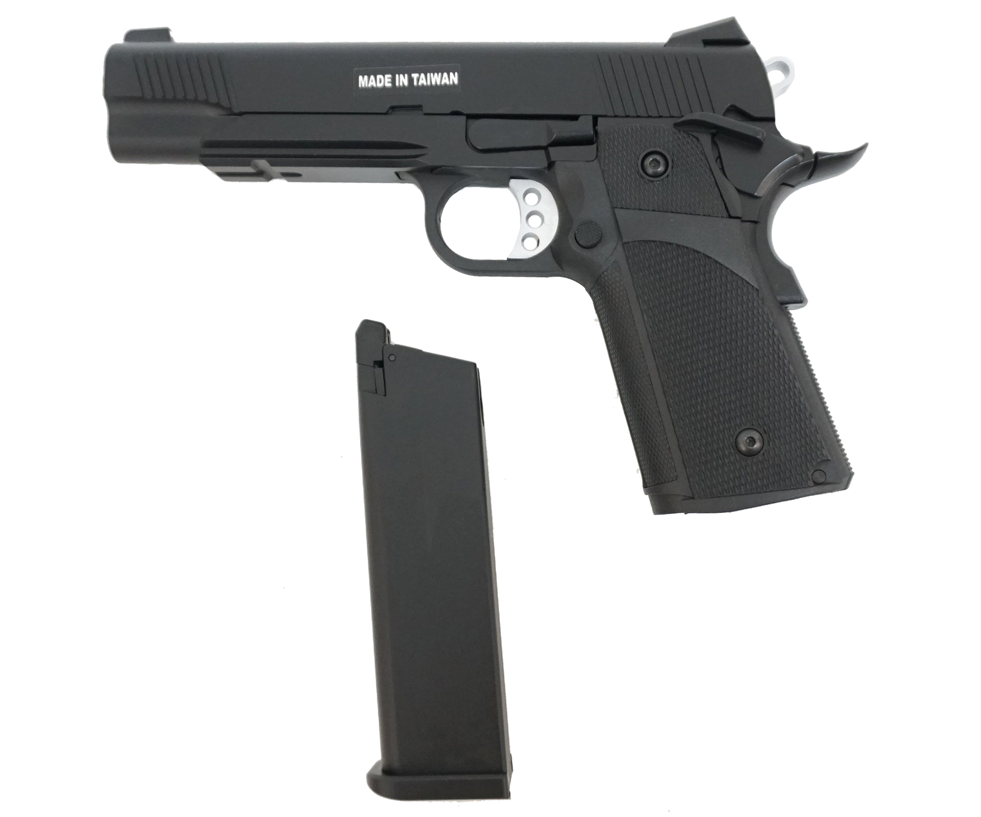 Пистолет пневм. KJW COLT M1911 Hi-Capa (KP-05.GAS) Gas, черный
