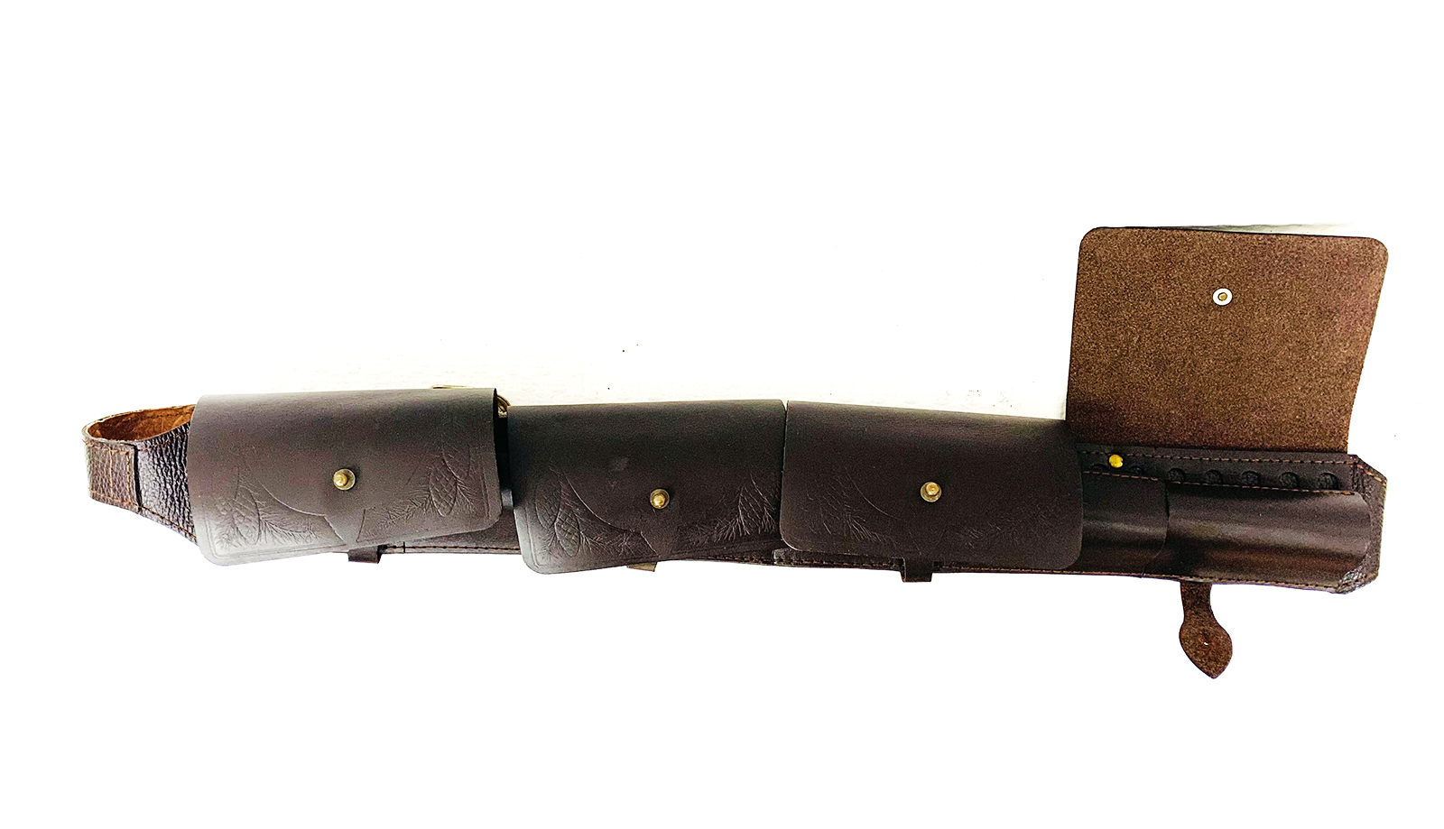 Патронташ закр. 7.62 к. (нат.кожа)