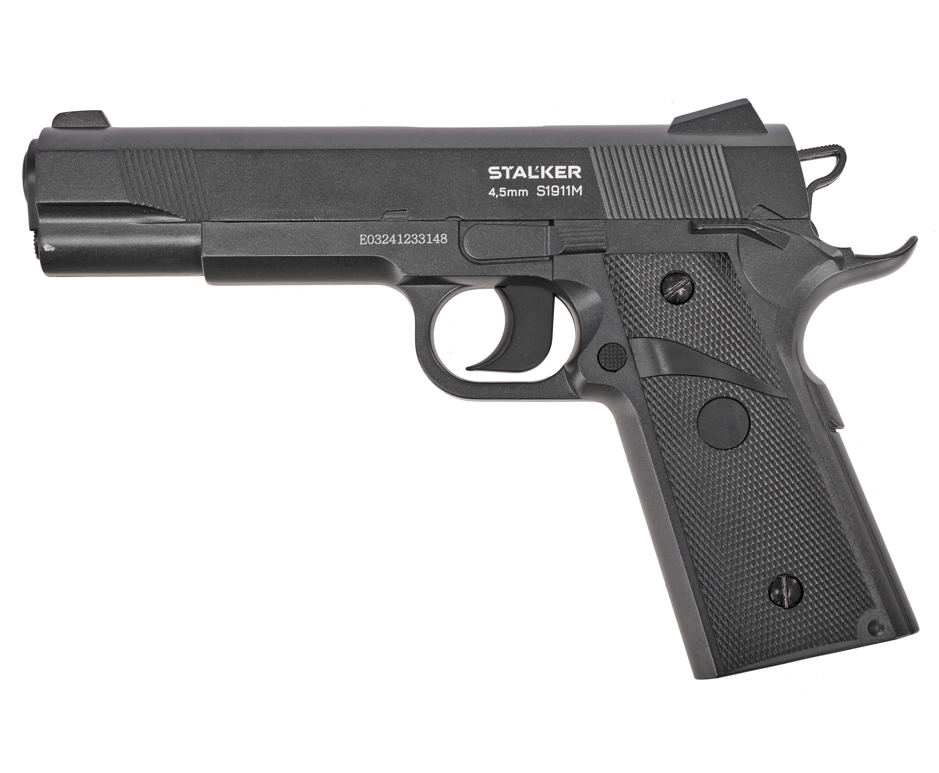 Пистолет пневм. Stalker S1911M (Colt 1911) кал.4,5 мм CO2 (металл) чёрный
