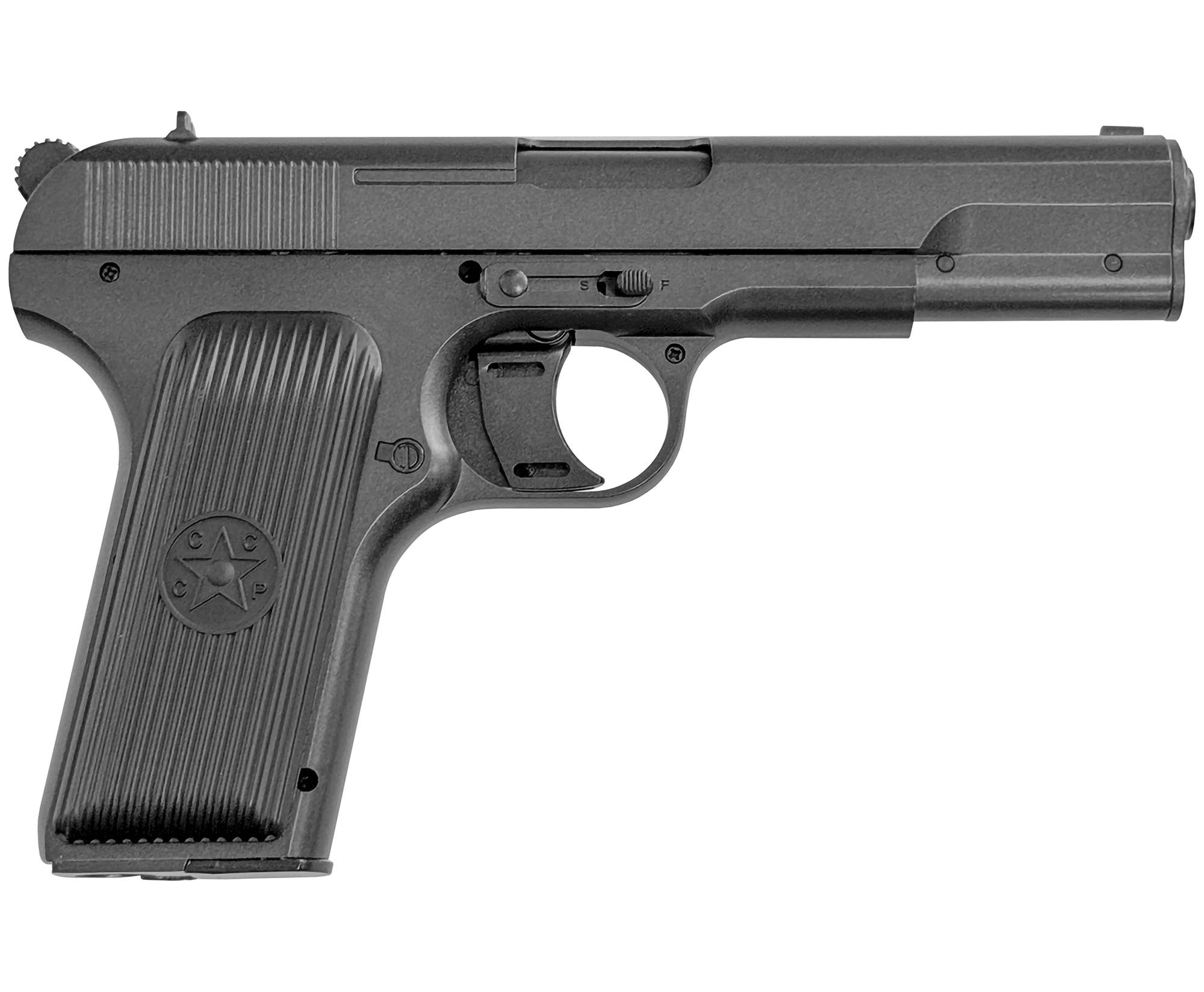 Пистолет пневм. Borner TT Blowback, кал. 4,5 мм /BBs